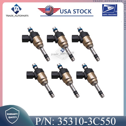 New 6pcs fuel injectors - new,